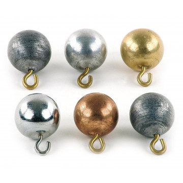 Pendelkugeln mit Haken, verschiedene Materialien, für Schwingungen