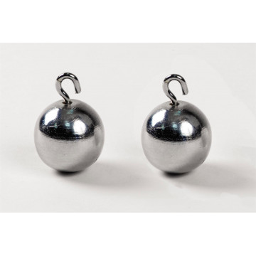 Pendelkugel Styropor, D=1 Zoll, Styroporkugel mit Haken