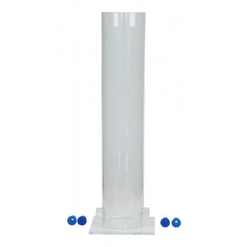 Ausflussgefäß mit 2 Öffnungen, Reservoir zur Hydromechanik