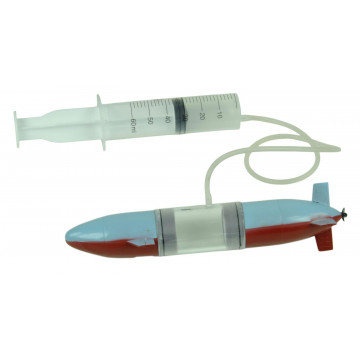 U-Boot Modell, Ab und Auftauchen von U-Booten