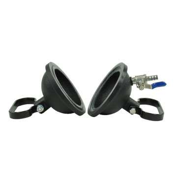 Magdeburger Halbkugeln, Paar, Wirkung des Luftdrucks