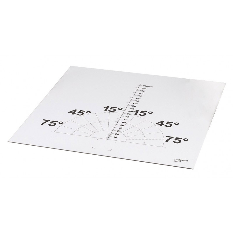 NTL-Artikel: DR210-1F Skalenfolie zur Radioaktivität, magnetisch