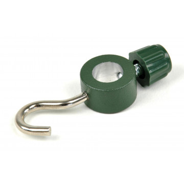 Ring mit Haken, Muffe mit Haken