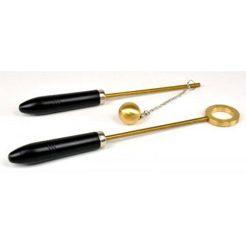 Kugel mit Ring, Wärmeausdehnung fester Körper, Kugel mit Kette