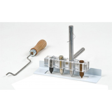 Tyndallgerät, Vergleich spezifischer Wärme unterschiedlicher Metalle