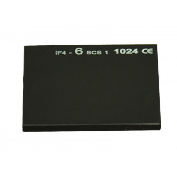 Kobaltglasplatte, 50 x 50 mm, zur Beobachtung der Flammenfärbung