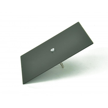 Klangfigurenplatte quadratisch, Chladnische Platte, Chladnische Figuren