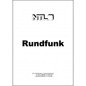 Versuchsanleitung Rundfunk, Heft SW