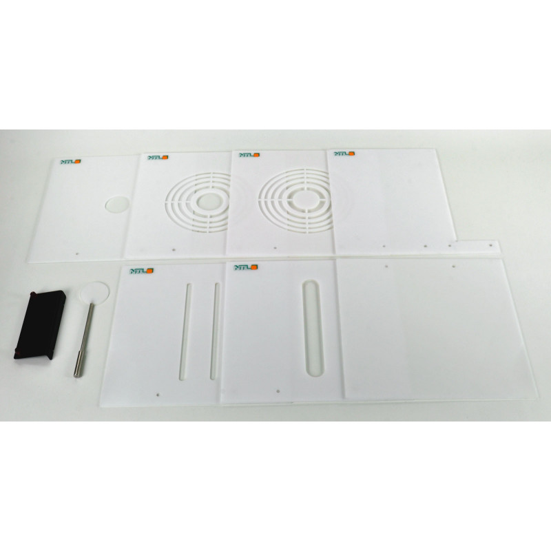 NTL-Artikel: P1865-BS Ultraschall Blenden, Satz, mit Haltewinkel