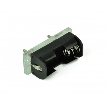 Batteriehalter mit 4-mm Steckern, für 1,5 V Batterien (Babyzelle, A)