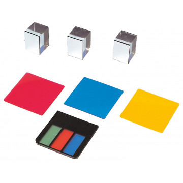 Farbmischung Schülerversuche, Gerätesatz, Ergänzungssatz zu Optik 1