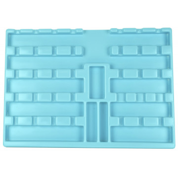 Boxeneinsatz Elektrik 1, Facheinsatz gerätegeformt