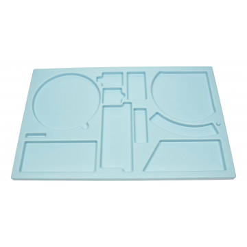 Boxeneinsatz Magnethaftoptik 2, Facheinsatz gerätegeformt