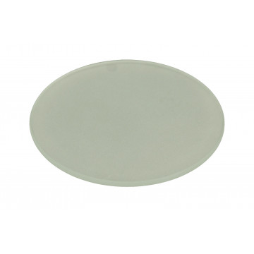 Deckplatte, D=75 mm, einseitig geschliffen, Rand geschliffen