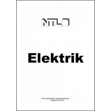 Versuchsanleitung Elektrik Steckbausteinsystem Demonstrationsversuche