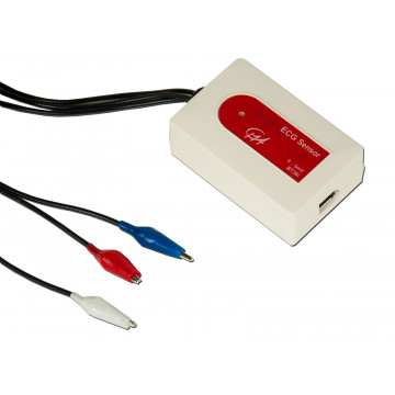 Sensor EKG, Set, KG-Sensor, Potentialunterschiede durch Herzschlag