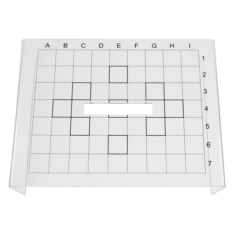 NTL-Artikel: P3912-1R Rasterplatte fuer Magnetfeld SE