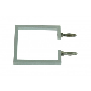 Lenz-Ring, offen, Thomsonscher Kurzschlussring mit Schlitz