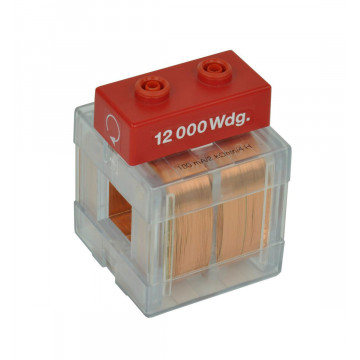 Spule „demo“ 12000 Windungen, rot, für Aufbautrafo, für Kletterfunken