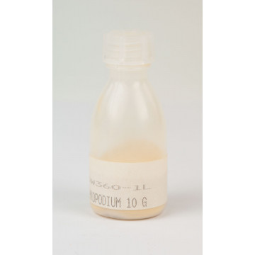 Lykopodium, Korkmehl, für Knoten und Bäuche im Kundtschen Rohr