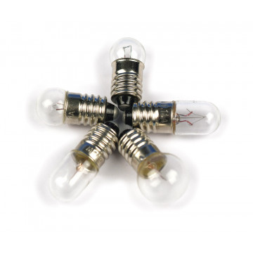 Glühlampe 6 V/0,3 A/1,8 W, Sockel E10