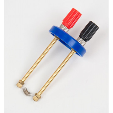 Heizwendel für Schülerversuche, Heizspule mit Buchsen