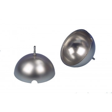 Halbkugeln nach Cavendish zur Untersuchung der Influenzwirkung