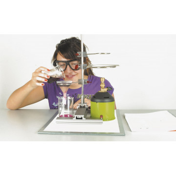 Schülerexperimentier-Box Chemie Stativ, Schülerübungen