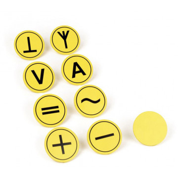 Elektrische Stecksymbole für Steckbausteinsystem Demo