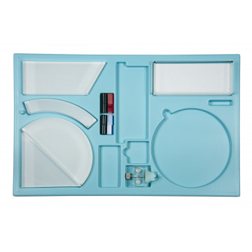 Magnettafeloptik, Set 2, Haftoptik, Optik auf der Hafttafel