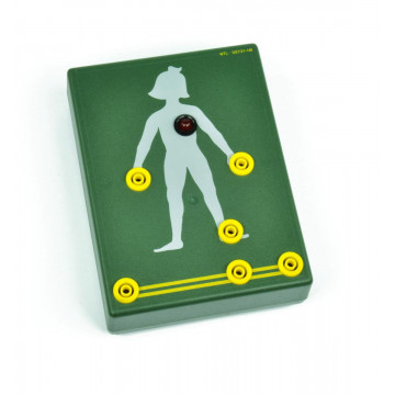 Magnetbaustein inno, Modell Mensch, zur elektrischen Sicherheit