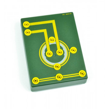 Magnetbaustein inno, Modell Steckdose, Phasen- Neutral-, Schutzleiter