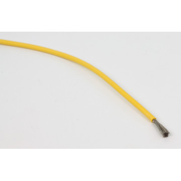 Kabel Silikon, 2,5 mm², gelb, Experimentierkabel, Messleitung lose