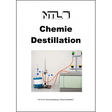 Versuchsanleitung Chemie Destillation, Englisch