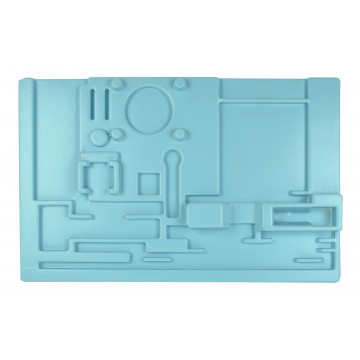 Boxeneinsatz für Schülerbox Chemie/Stativ, Facheinsatz gerätegeformt