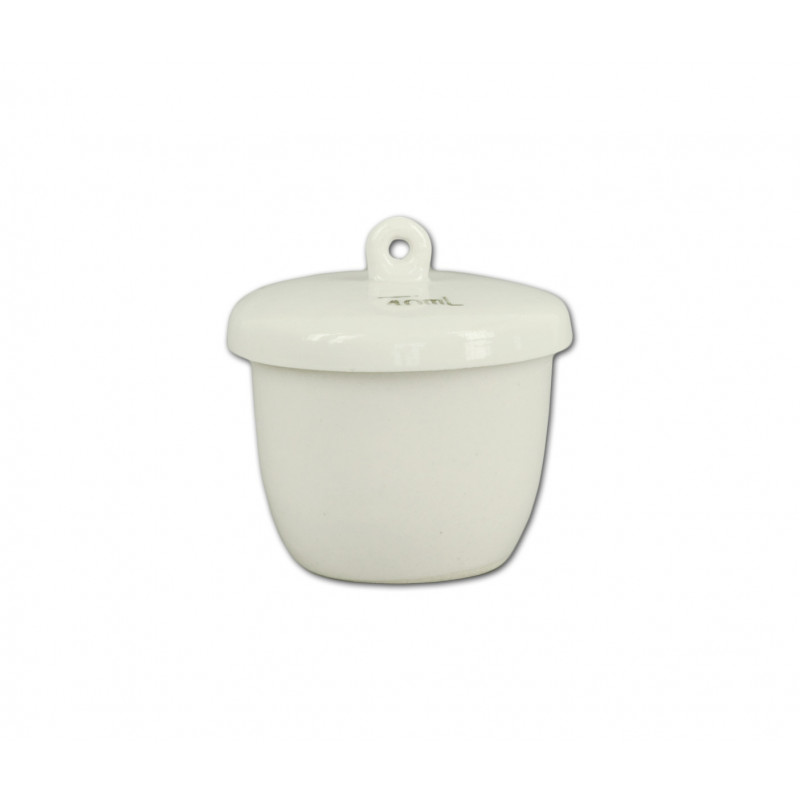 NTL-Artikel: C8000-3B Schmelztiegel 35 ml, h. F., Porzellan