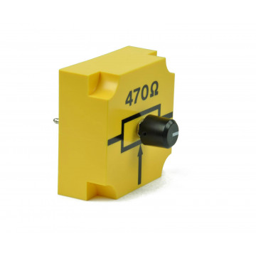 Steckbausteinsystem Demo, Steckbaustein Potentiometer 470 Ohm