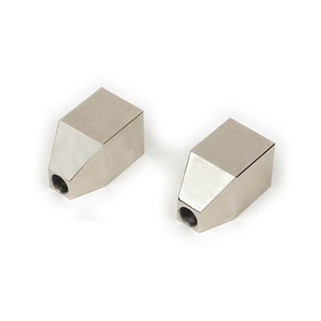 Polschuhe durchbohrt, Paar