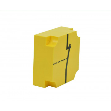 Steckbausteinsystem Demo, Steckbaustein Schließer