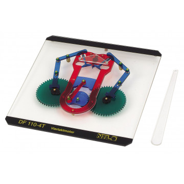 Viertaktmotor, Funktionsmodell zur Overhead - Projektion