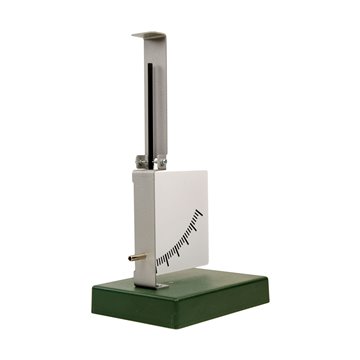 Elektroskop, Demo, mit Karbonzeiger