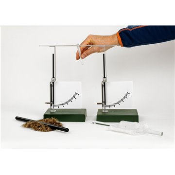 Elektroskop, Demo, mit Karbonzeiger