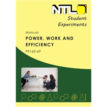 Versuchsanleitung Leistung, Arbeit Wirkungsgrad, englisch