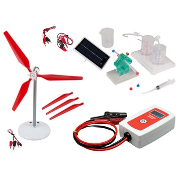 SED Brennstoffzelle und Windenergie (Digitalset)