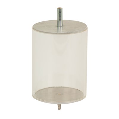 Kondensatorplatten mit Zylinder