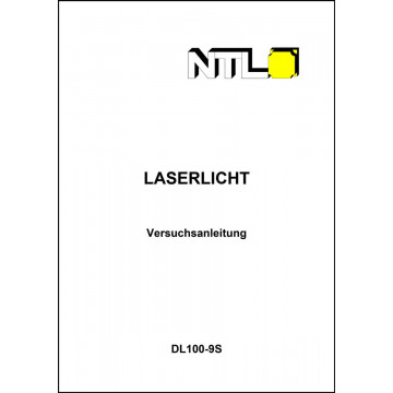 Versuchsanleitung "Laserlicht", Buch s/w
