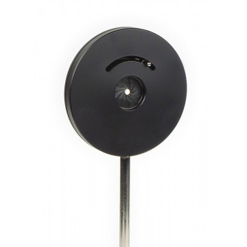 Irisblende "demo", auf Stiel