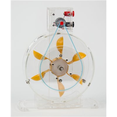 Peltonturbine Demo, mit Generator