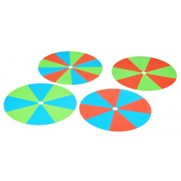 Farbscheiben additiv, Satz, Farbfiltersatz für additive Farbmischung