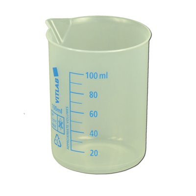 Becherglas 100 ml, KS, mit Ausguß